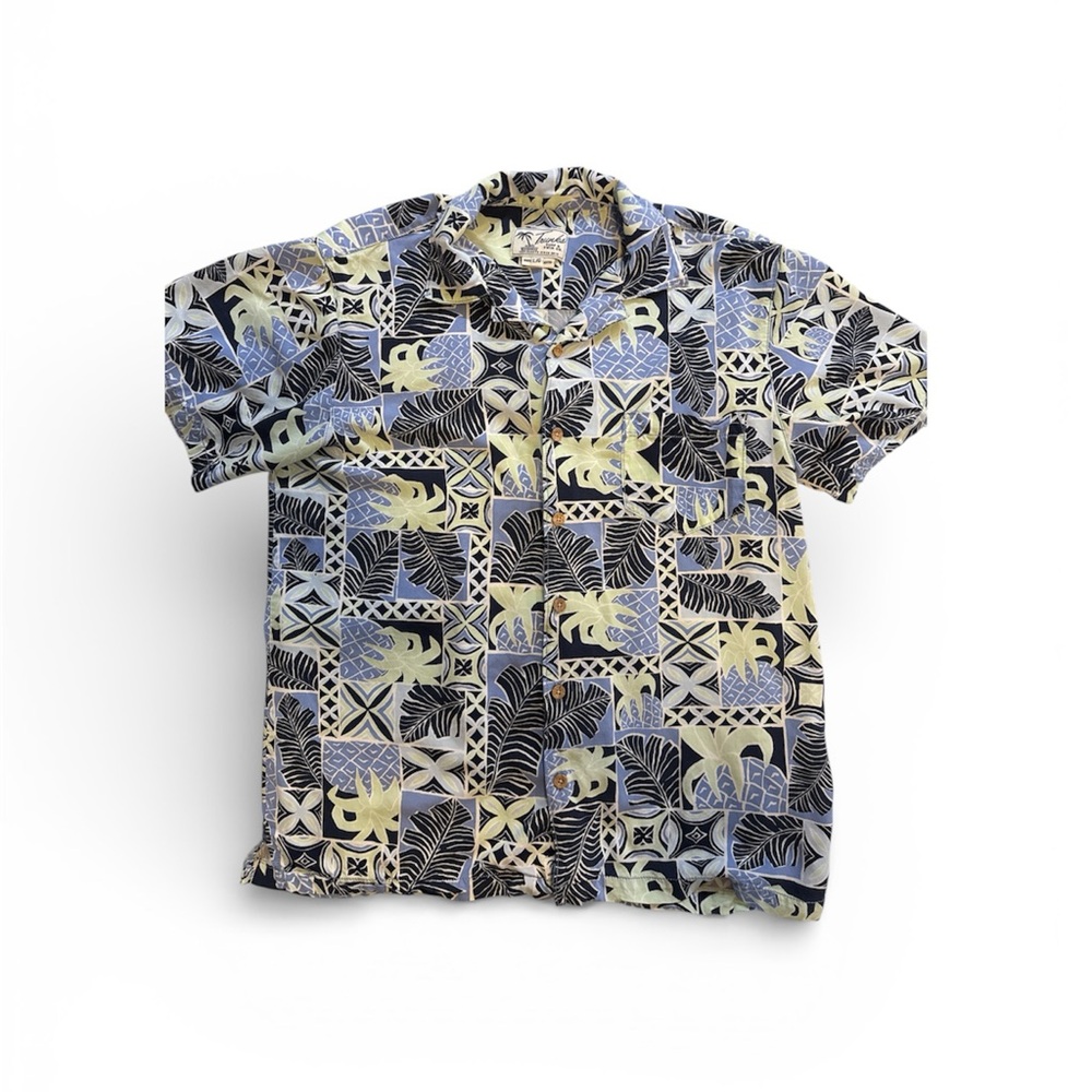 Trunks Surf and Swim Tropical Patterned Men's Shirt